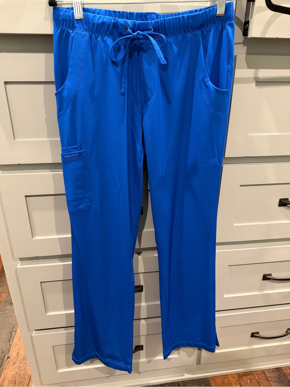 Royal blue scrub pants